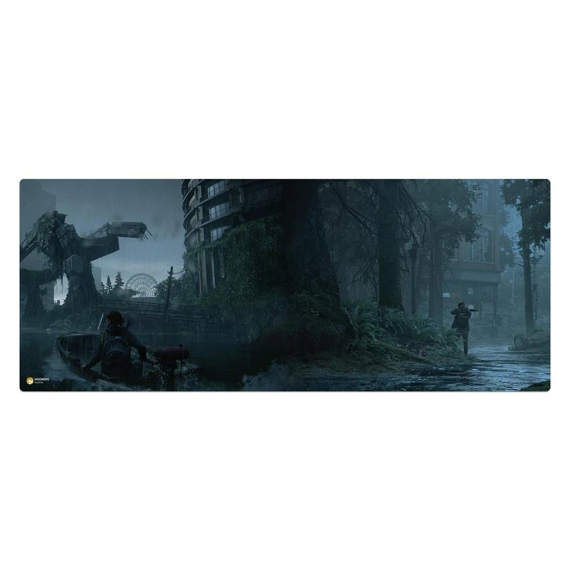 ماوس پد هومرو مدل HX051 طرح The Last of Us سایز 40x100 سانتی‌متر