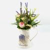 گلدان به همراه گل مصنوعی مدل WFP7003