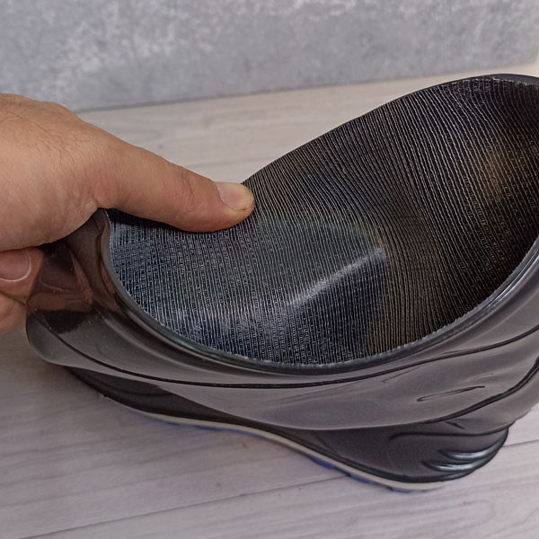 چکمه ایمنی مدل صادقی ساق بلند کد 1473-BK