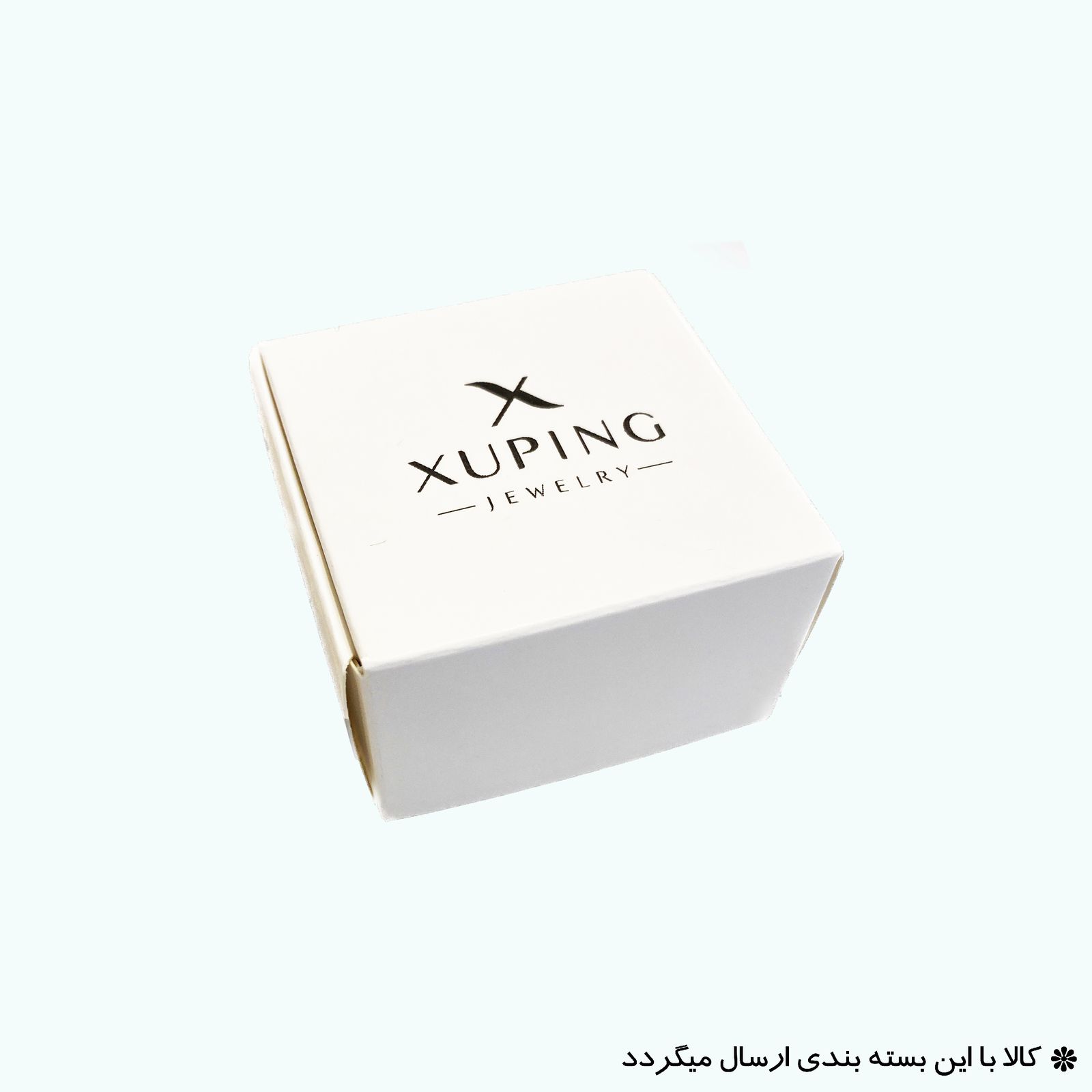 انگشتر زنانه ژوپینگ مدل نگین دار ساده کد 1130049 -  - 4