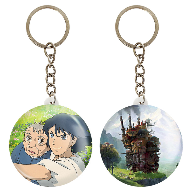 جاکلیدی خندالو مدل قلعه متحرک هاول و سوفی انیمه قلعه متحرک هاول کد 1288812891 مجموعه 2 عددی