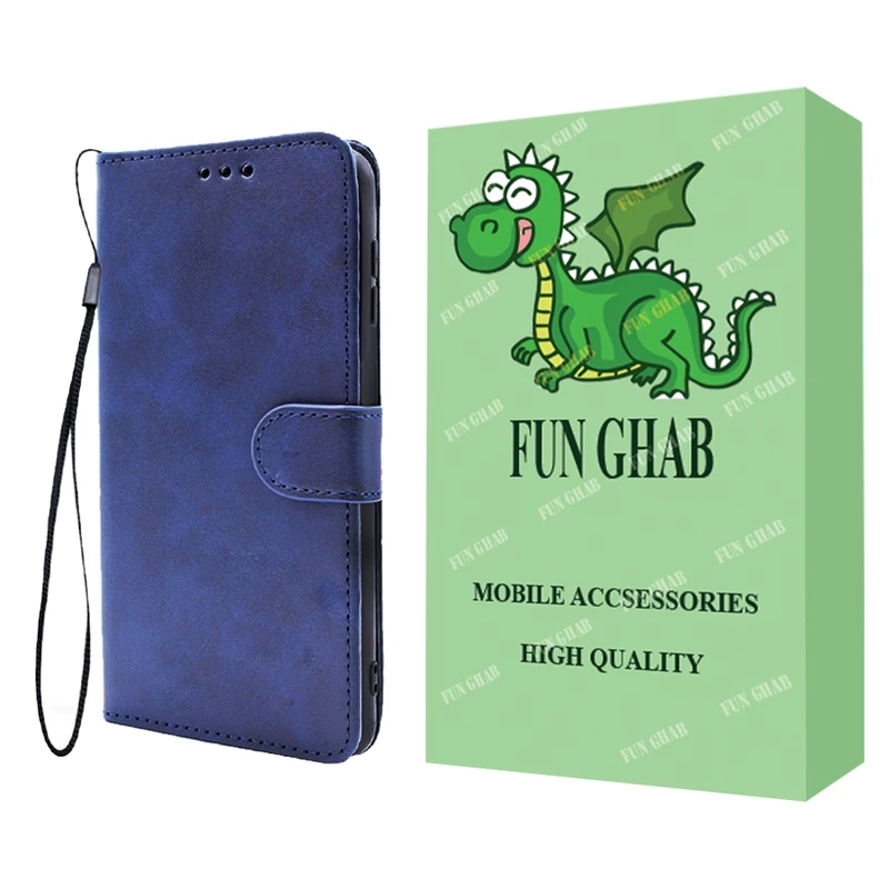 کیف کلاسوری فان قاب مدل چرمی مناسب برای گوشی موبایل سامسونگ Galaxy M52 5G