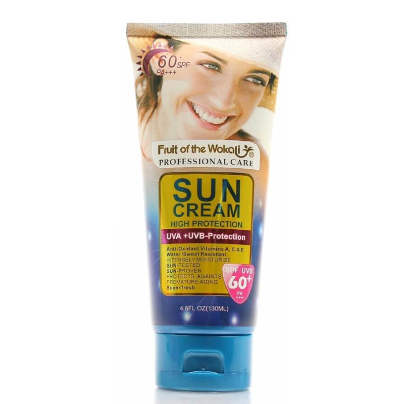 کرم ضد آفتاب بدون رنگ وکالی مدل SPF60 محافظ UVA ،UVB و +++PA، ضد آب، ضد پیری، مناسب برای انواع پوست حجم 130 میلیلیتر کرم ضد آفتاب بدون رنگ وکالی مدل SPF60 محافظ UVA ،UVB و +++PA، ضد آب، ضد پیری، مناسب برای انواع پوست حجم 130 میلیلیتر