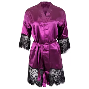 روبدوشامبر زنانه کارنا رز مدل 3690 رنگ بنفش