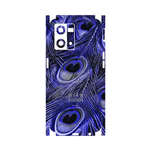 MAHOOT Purple Feather-FullSkin Cover Sticker for Oppo Reno 8 4G