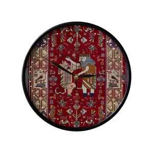 ساعت دیواری مدوپد طرح فرش شیراز مدل C-Shiraz32