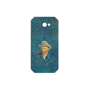 MAHOOT Self portrait with a gray felt hat Cover Sticker for CAT S50