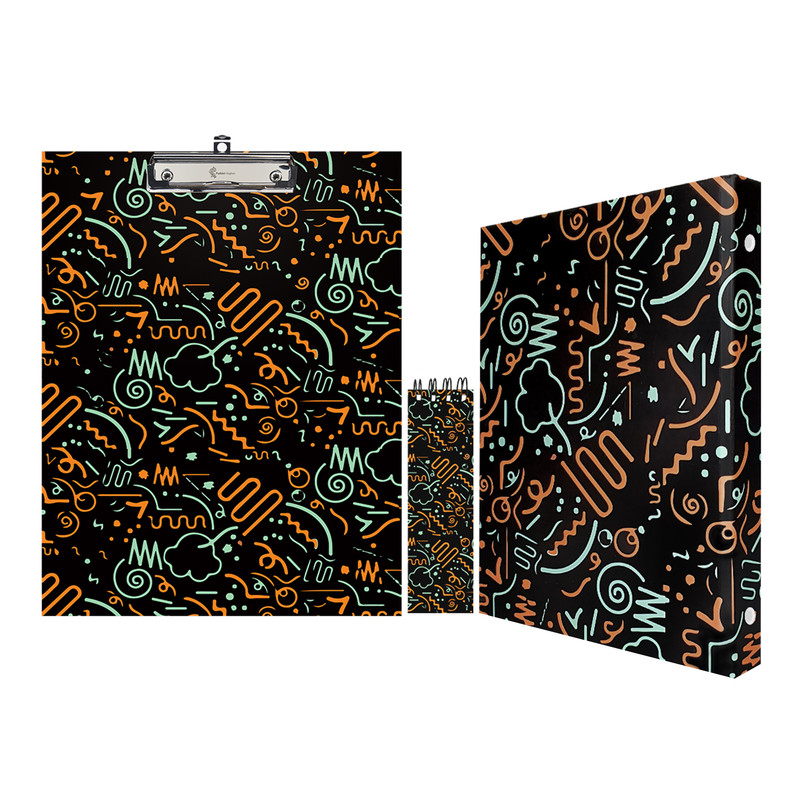 بسته لوازم تحریر پدیده نقش مدل کلاسیک بسته 3 عددی