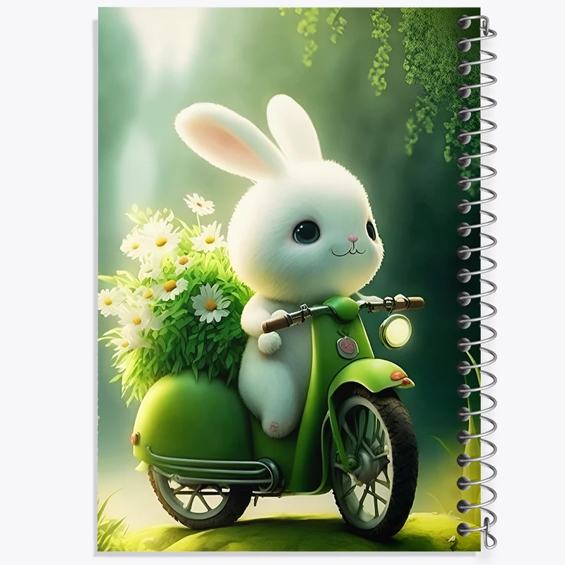 دفتر لیست خرید 50 برگ خندالو طرح خرگوش کیوت کد N4079