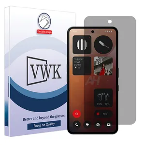 VWK Tough model privacy screen protector suitable for Nothing Phone 3a Pro mobile phone