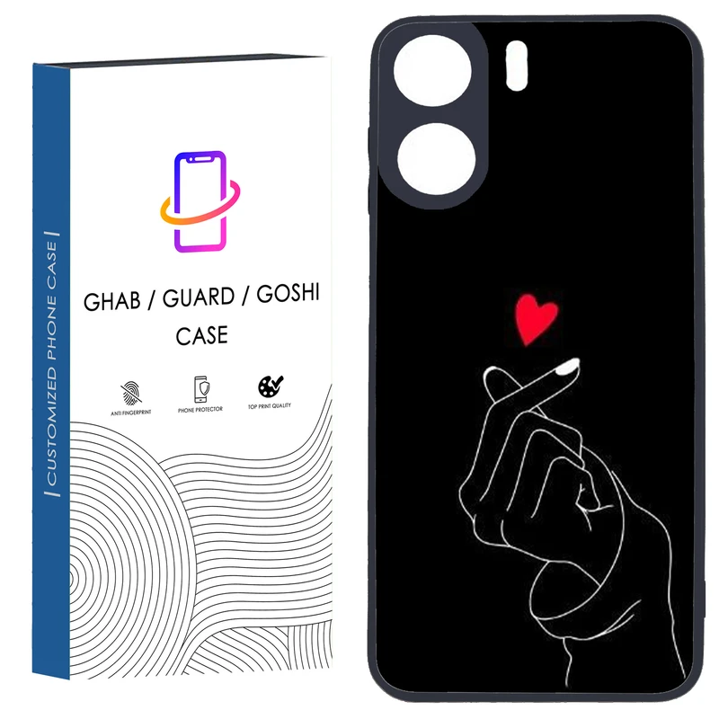 کاور قاب گارد گوشی طرح دخترانه کد 57 - TPU مناسب برای گوشی موبایل شیائومی Redmi 13C / Poco C65