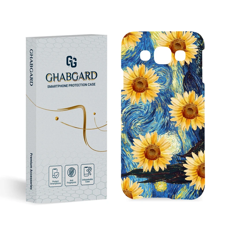 کاور قاب گارد مدل گل مناسب برای گوشی موبایل سامسونگ Galaxy E5