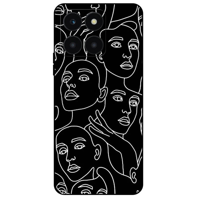 کاور مگافون طرح دخترانه مدل 7762 مناسب برای گوشی موبایل آنر X6A 