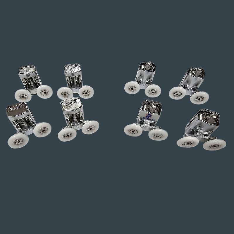 قرقره در کشویی آدمیرال مدل ریل کابین دوش بسته 8 عددی