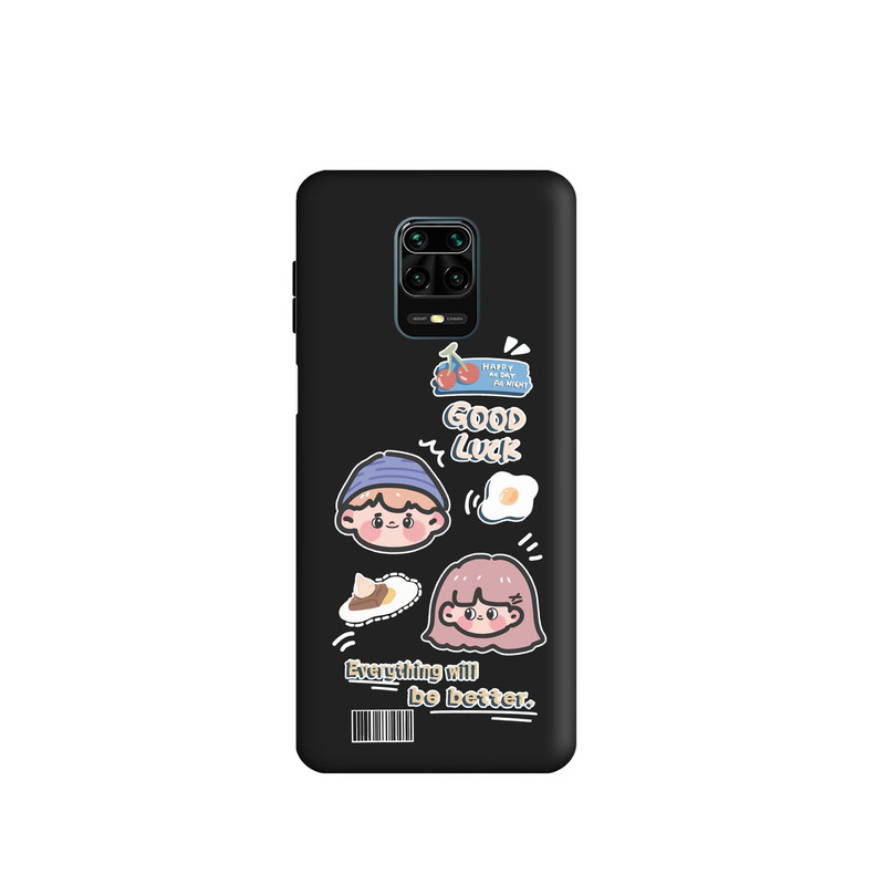کاور طرح دختر پسر کد m2819 مناسب برای گوشی موبایل شیائومی Redmi Note 9S / Redmi Note 9 Pro