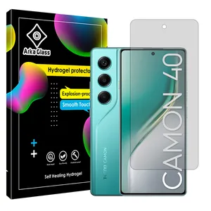 Arka glass Hydrogel model transparent screen protector suitable for Tecno Camon 40 mobile phone