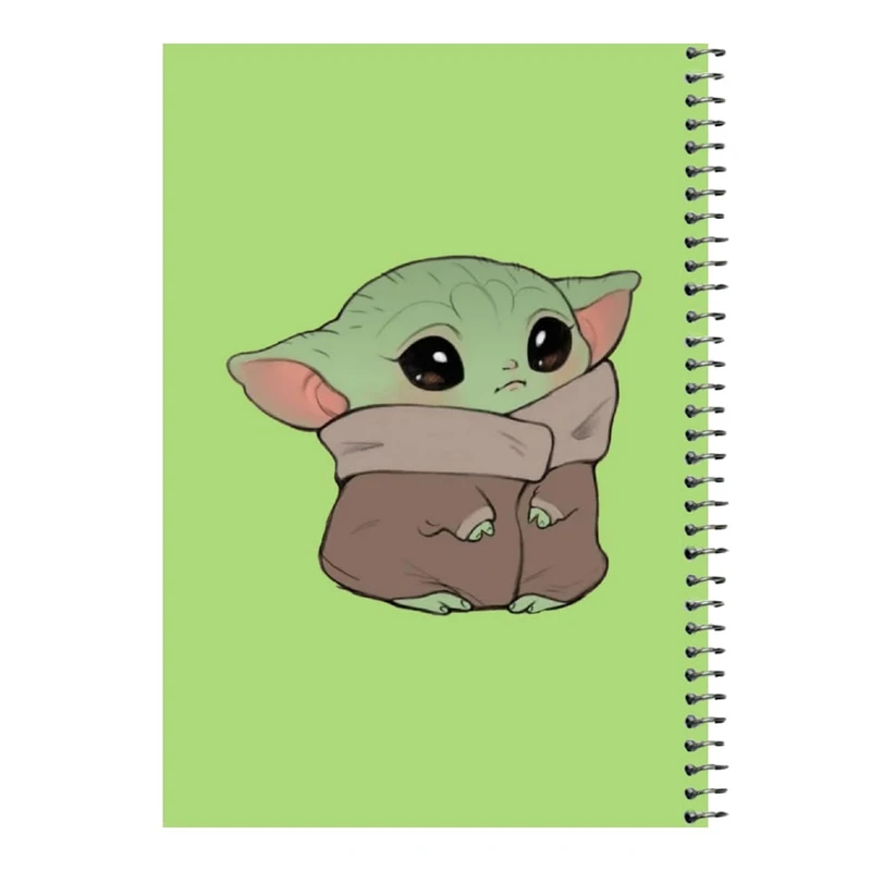 دفتر مشق 80 برگ اس جی مدل بیبی یودا کد۱  