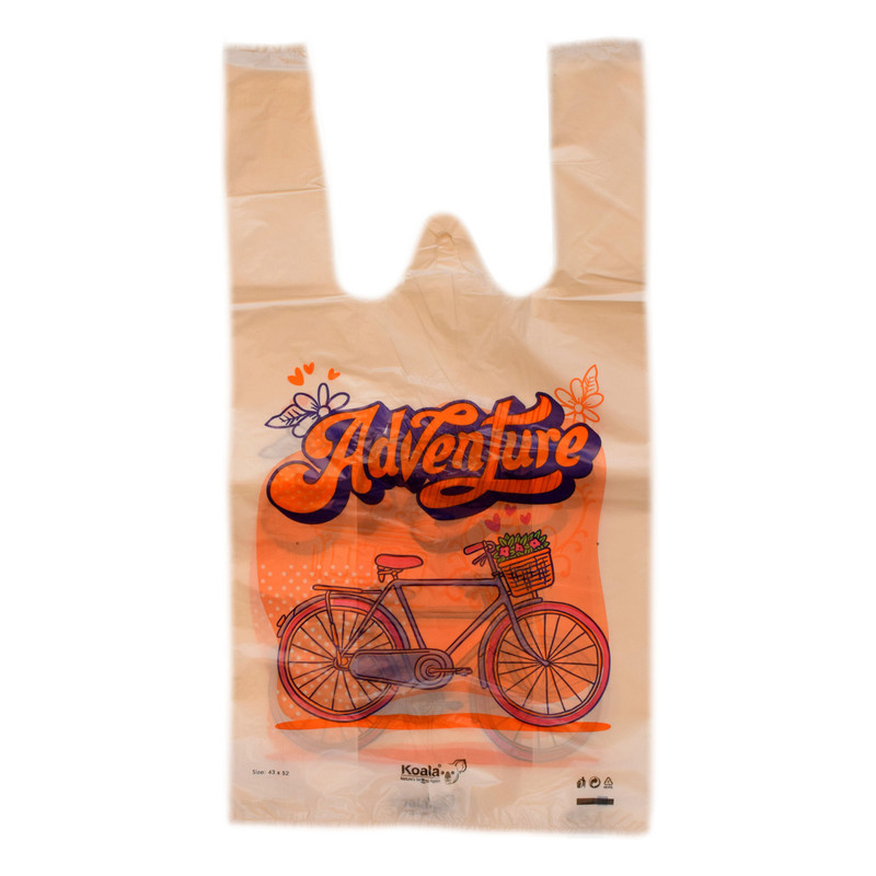 کیسه خرید کوالا مدل Bicycle4352 بسته 100 عددی کیسه خرید کوالا مدل Bicycle4352 بسته 100 عددی