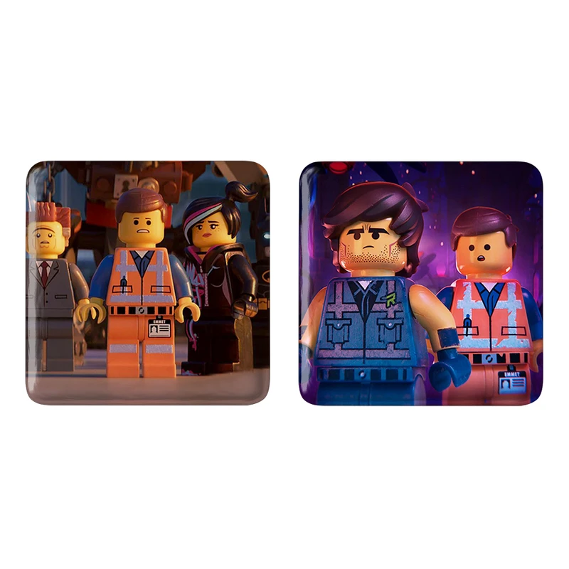 مگنت خندالو مدل انیمیشن LEGO کد 37653766 مجموعه 2 عددی