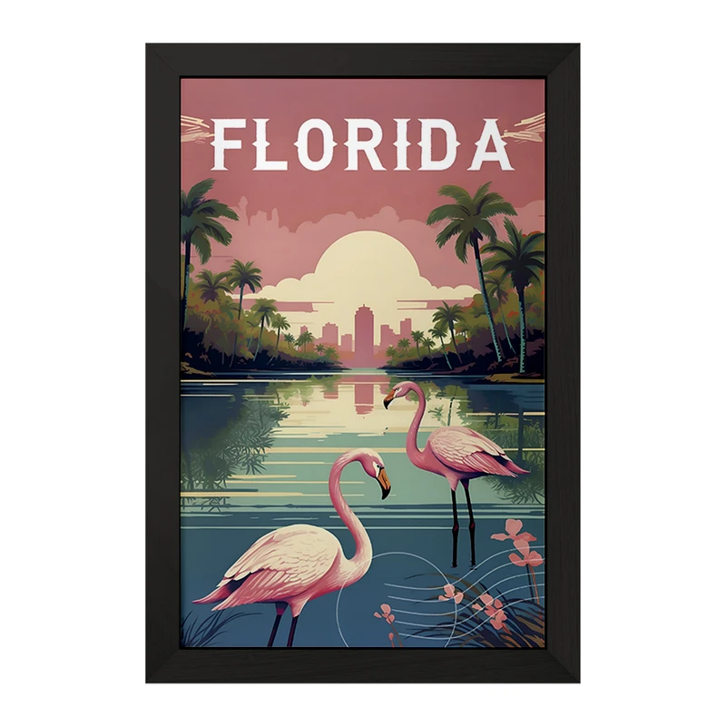 تابلو خندالو مدل فلوریدا (Florida) کد F6318