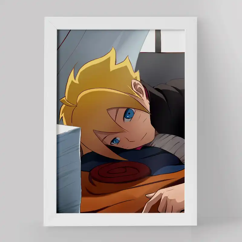 تابلو خندالو مدل بوروتو اوزوماکی انیمه بوروتو کد 15755