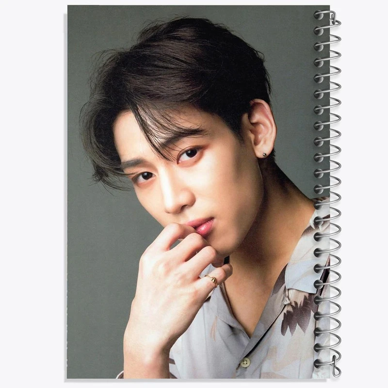 دفتر نت موسیقی 50 برگ خندالو مدل بم بم گروه گات سون GOT7 کد 20942