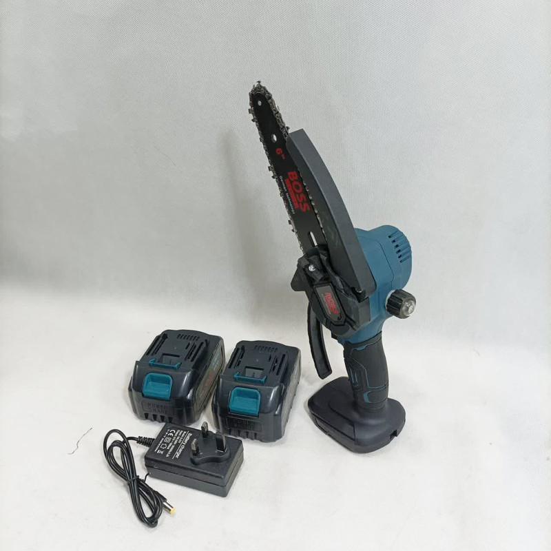 اره زنجیری شارژی باس مدل 15cm-dual-battery