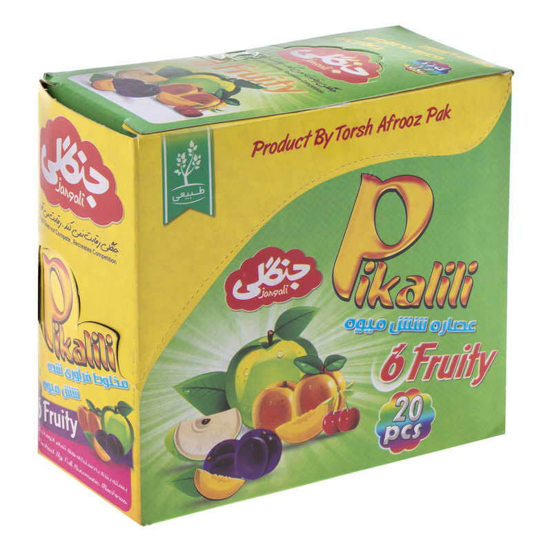 لواشک سُسی پیکالیلی جنگلی بسته 20 عددی