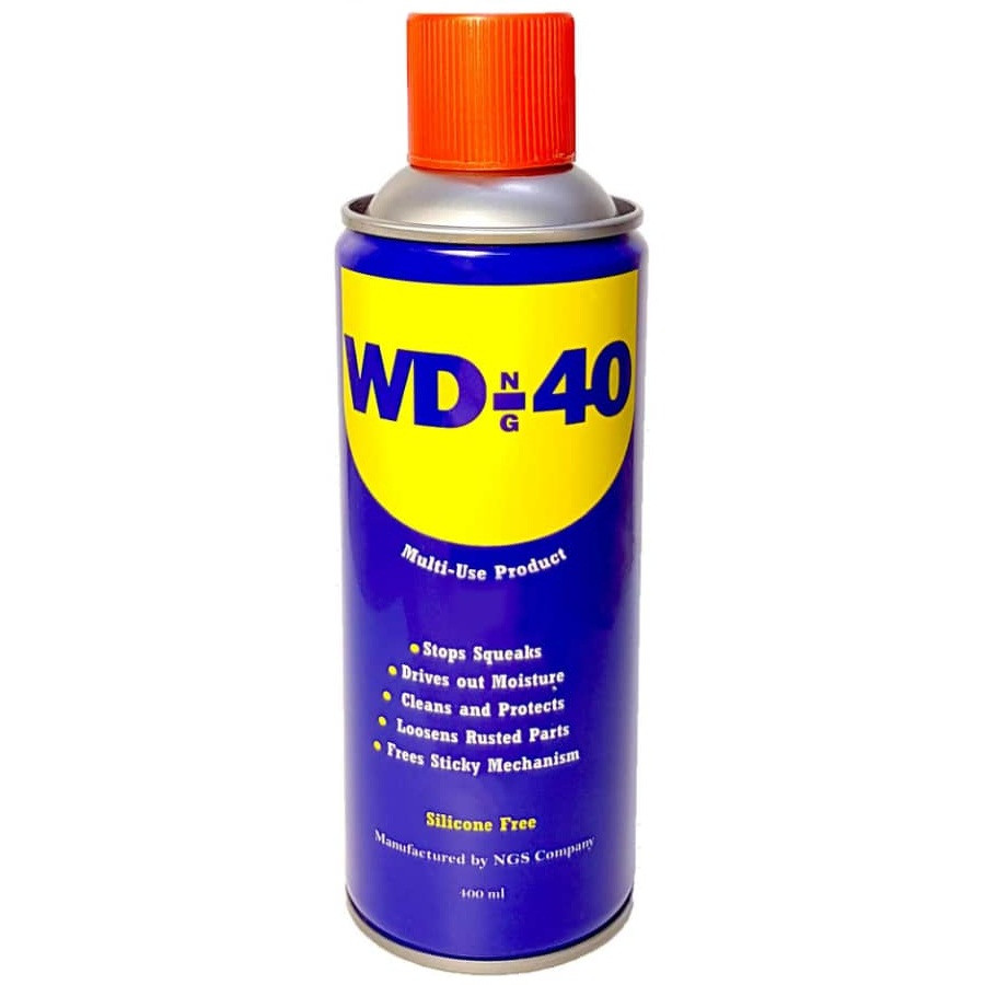 اسپری روان کننده دبلیو دی 40 مدل ngs حجم 400 میلی لیتر