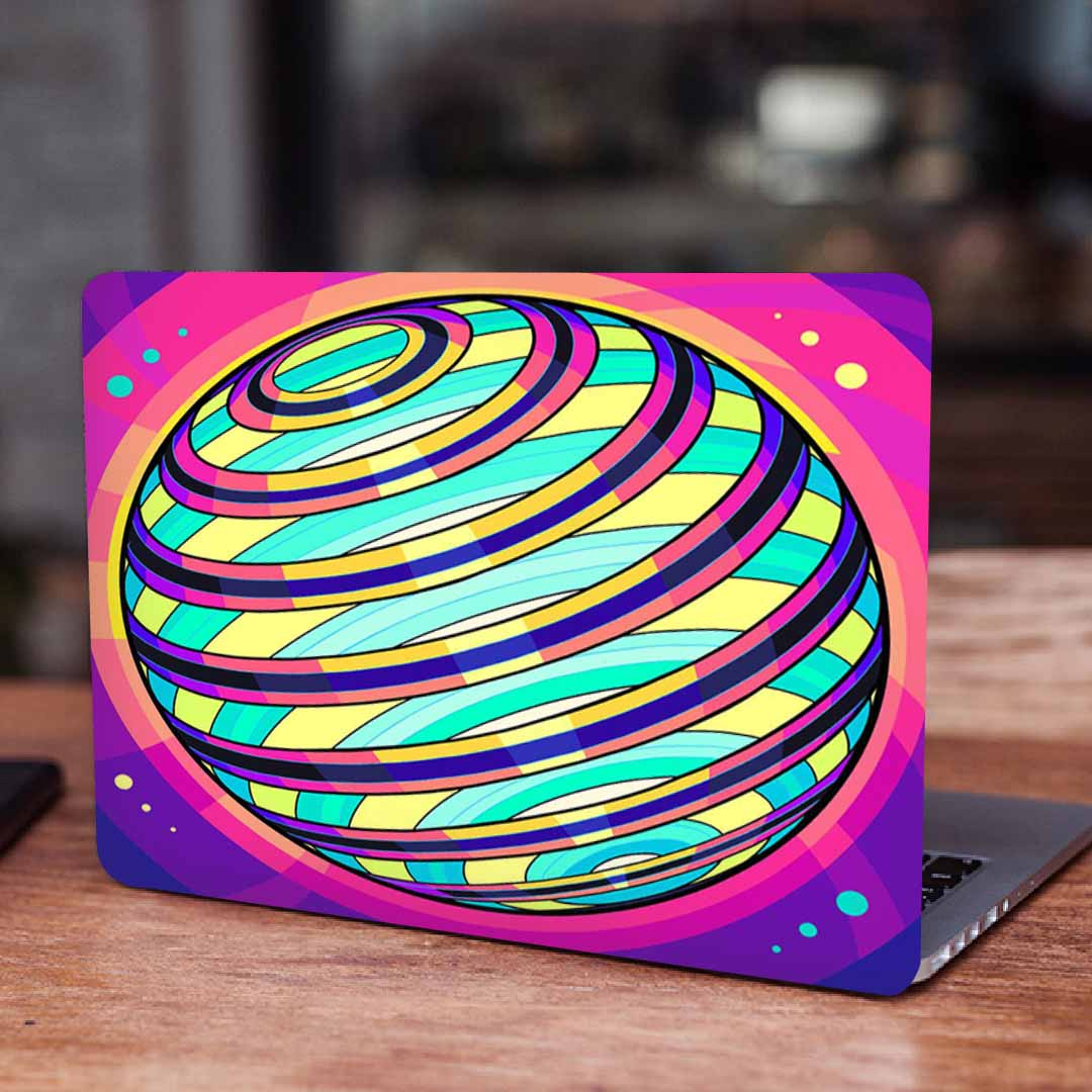 استیکر لپ تاپ طرح نقاشی فانتزی  کد P-1529 مناسب برای لپ تاپ 15 تا 17 اینچ