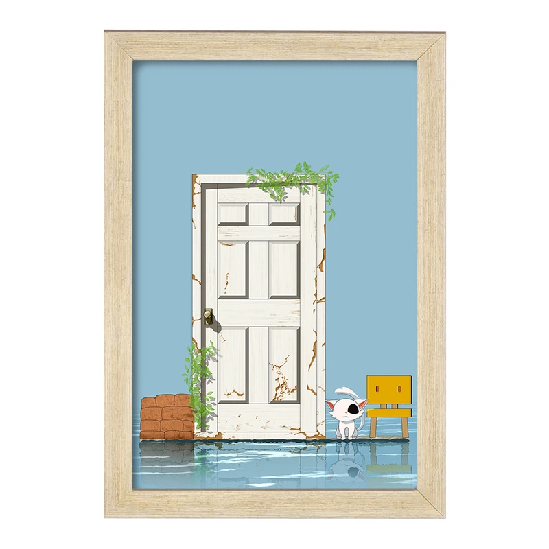 تابلو خندالو مدل انیمه سوزومه کد 28860