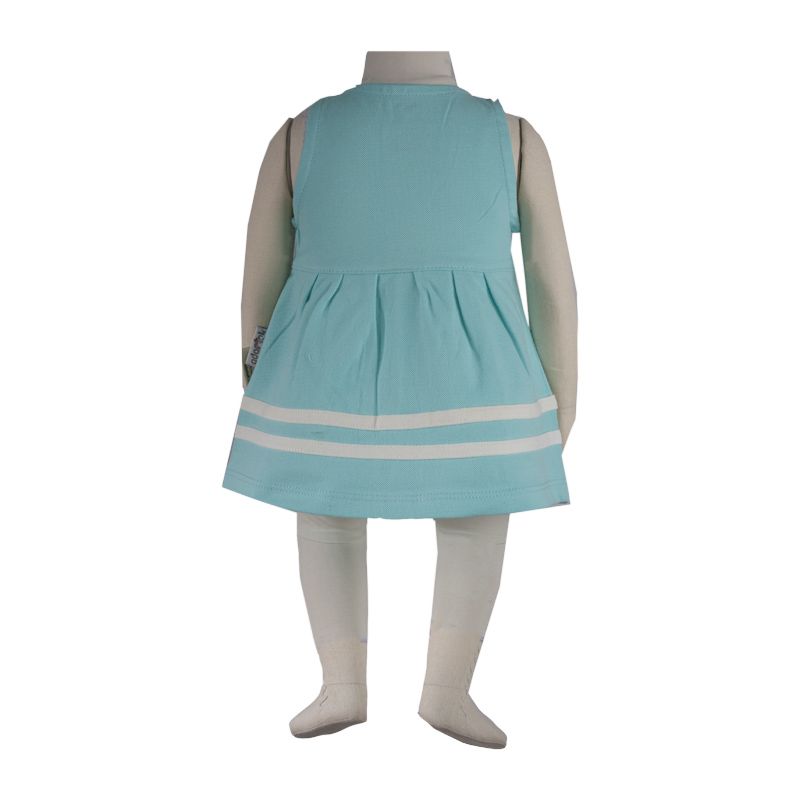 ست 3 تکه لباس نوزادی آدمک مدل پونی کد 126800 رنگ فیروزه ای -  - 4
