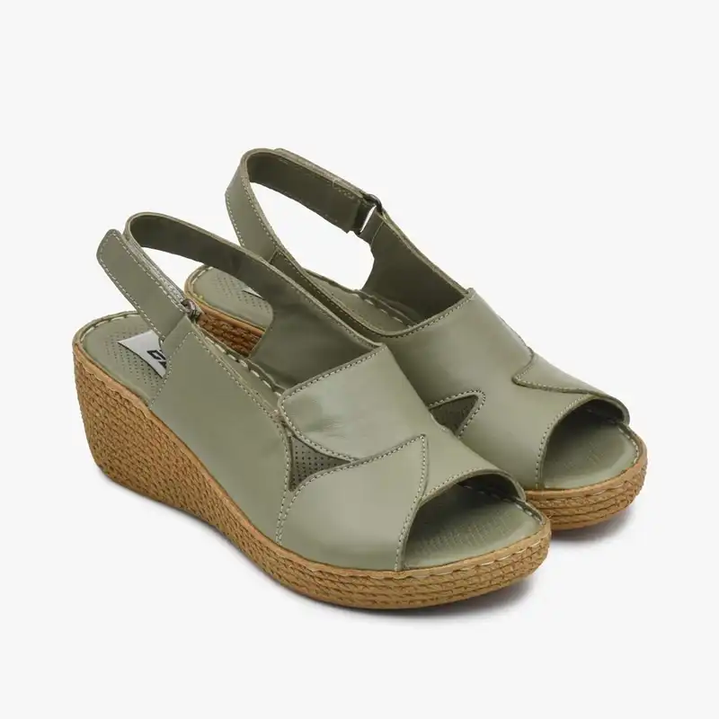 صندل زنانه چرم تهران مدل N29S