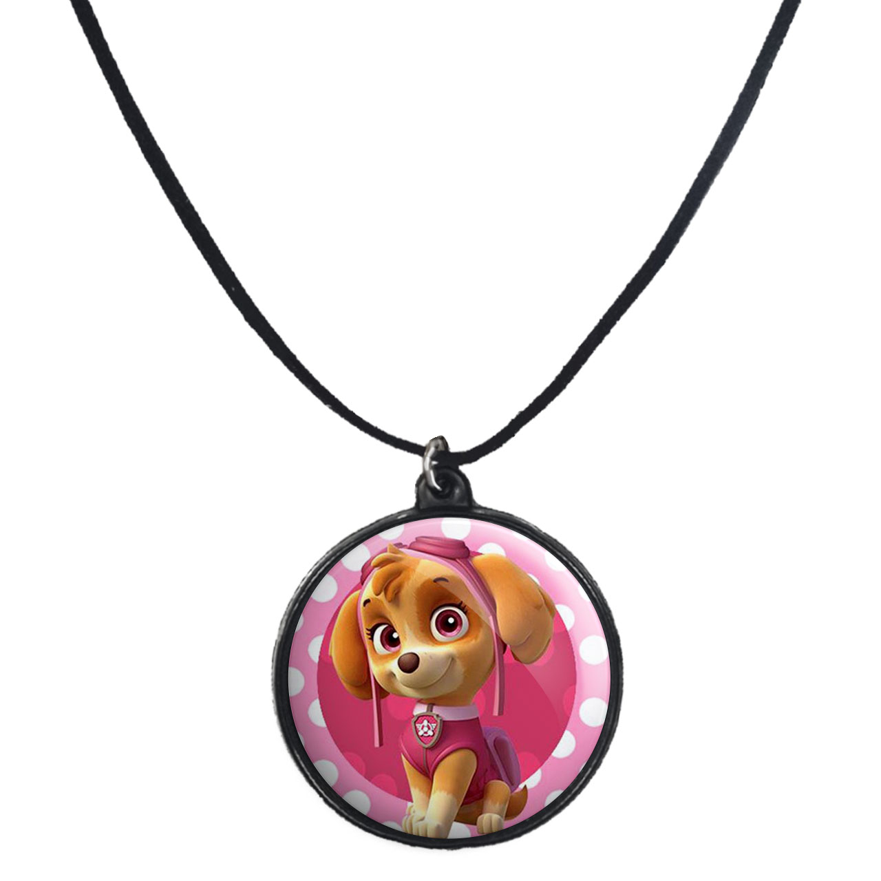 گردنبند پرمانه طرح سگ های نگهبان کد pmb.1932 مدل دو طرفه