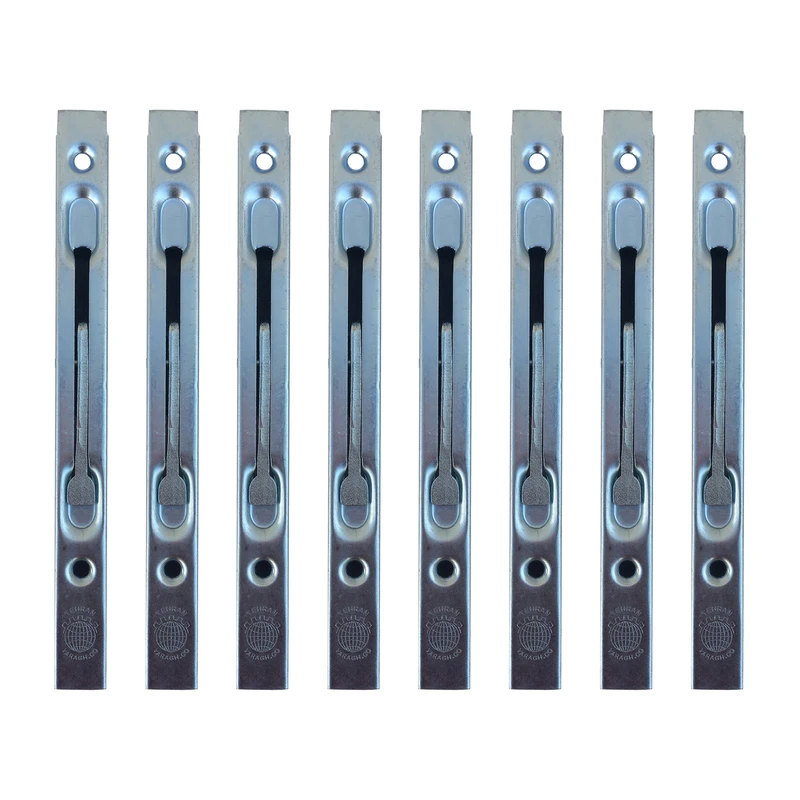  قفل کشویی کلنگی تهران یراق مدل 160 بسته 8 عددی