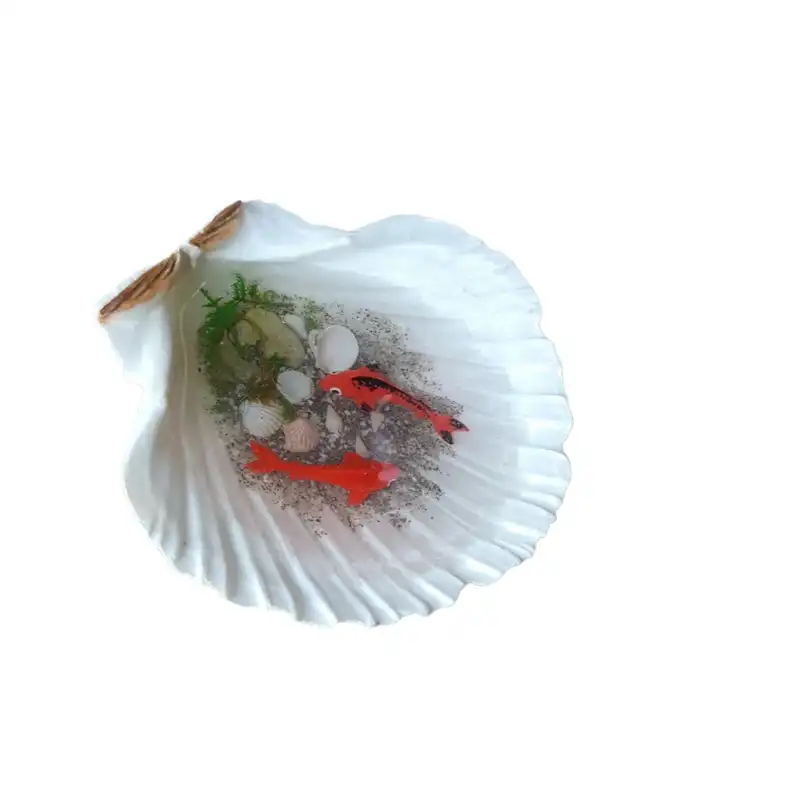 ظرف ماهی هفت سین مدل صدف