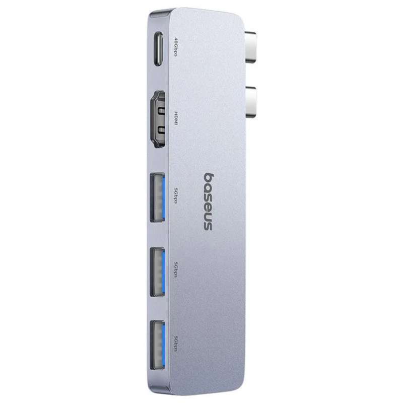 هاب 5 پورت USB-C بیسوس مدل  BS-OH180  Direct Link Type