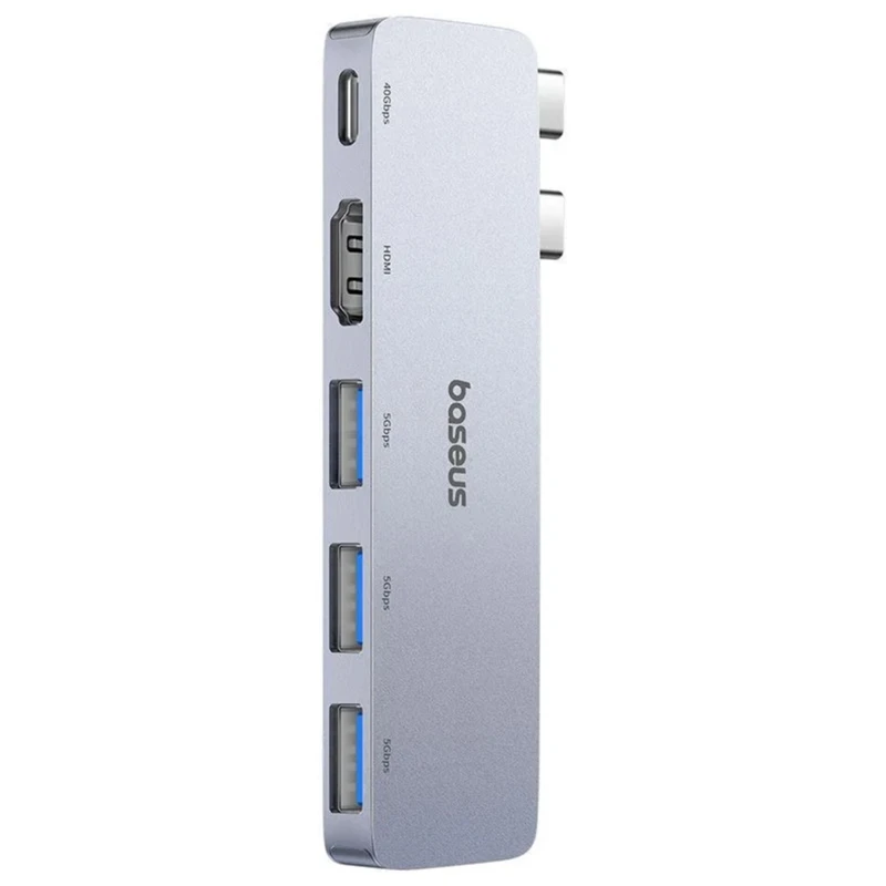 هاب 5 پورت USB-C بیسوس مدل BS-OH180 Direct Link Type هاب 5 پورت USB-C بیسوس مدل BS-OH180 Direct Link Type