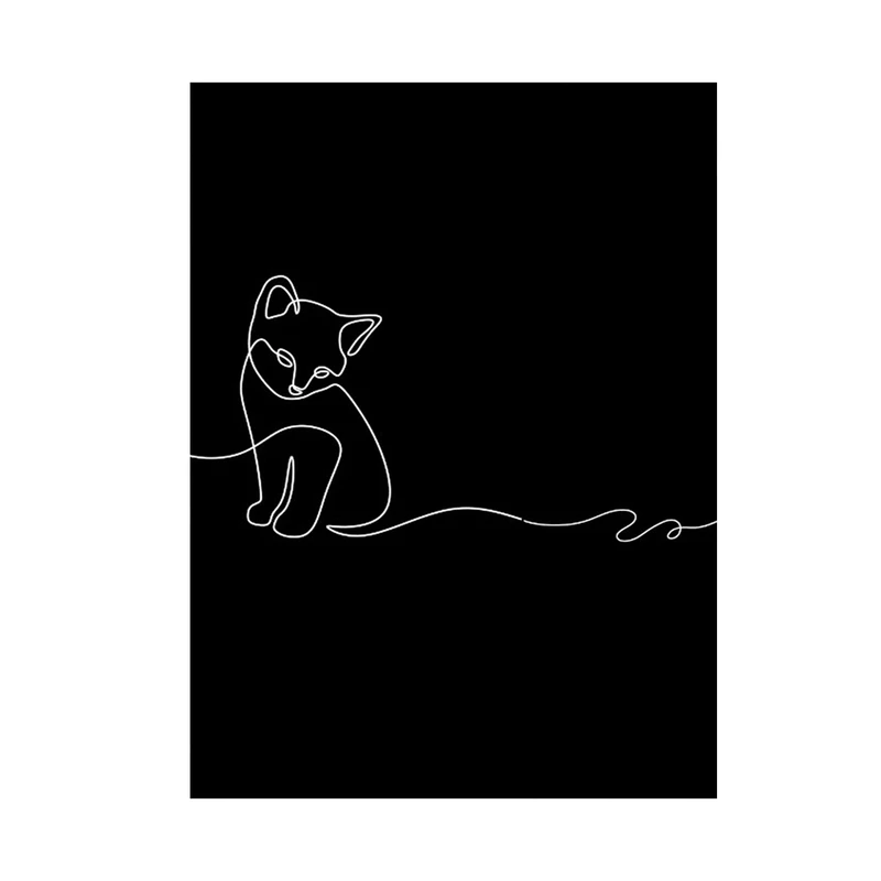 تابلو شاسی مدل گربه خطی کد TS91