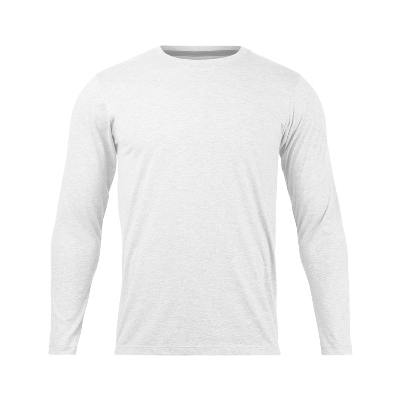 تی شرت آستین بلند مردانه مدل NC1_0327 رنگ سفید