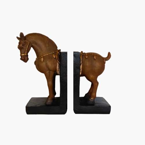 نگهدارنده کتاب مدل اسب بسته 2 عددی