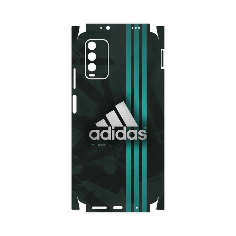 برچسب پوششی ماهوت مدل adidas-Logo-FullSkin مناسب برای گوشی موبایل شیائومی Redmi Note 9 4G