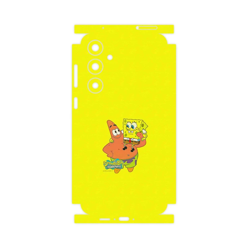 برچسب پوششی ماهوت مدل SpongeBob SquarePants-FullSkin مناسب برای گوشی موبایل سامسونگ Galaxy A55