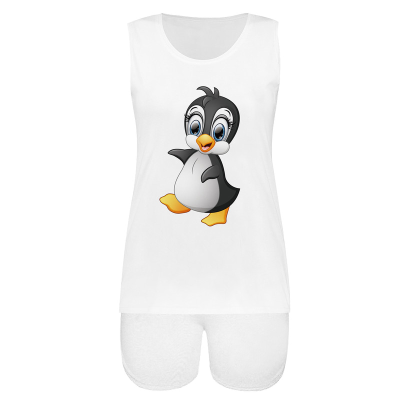 ست تاپ و شلوارک زنانه مدل TASH01-5