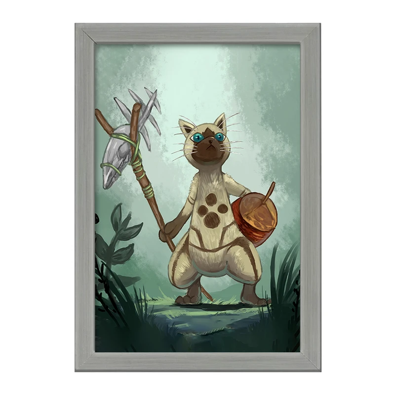 تابلو خندالو طرح بازی شکارچی هیولا (Monster Hunter) کد 33259