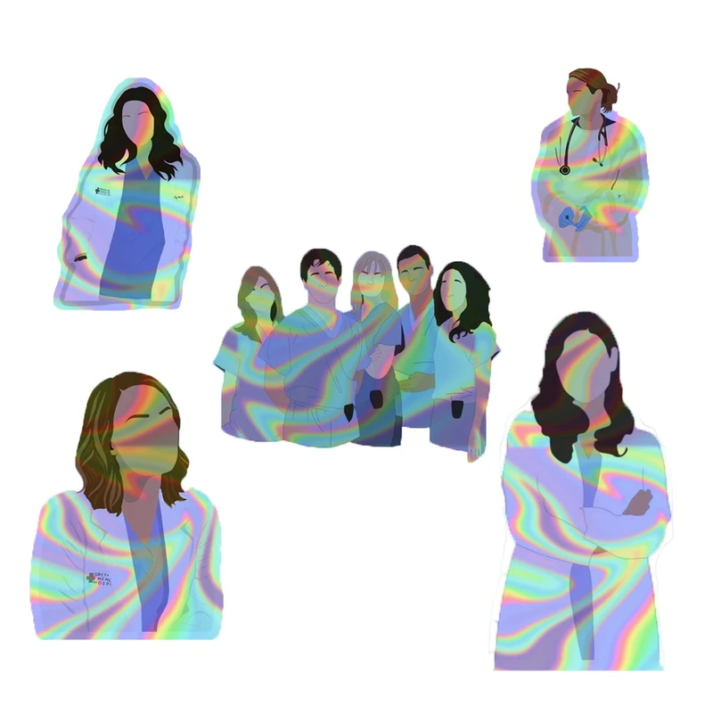 استیکر لپ تاپ  موندیکس طرح friends کد 2810 مجموعه  عددی