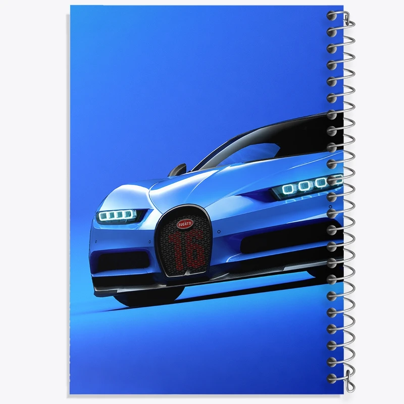 دفتر شطرنجی 50 برگ خندالو مدل ماشین اسپرت کد F876