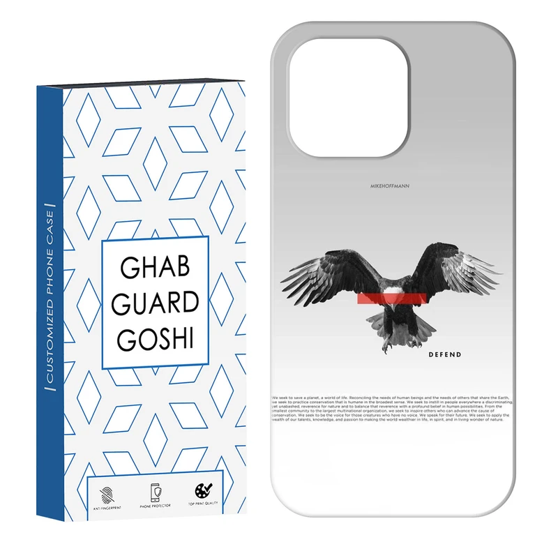 کاور قاب گارد گوشی طرح عقاب کد Dimo-745 مناسب برای گوشی موبایل اپل  IPHONE 13 PRO MAX