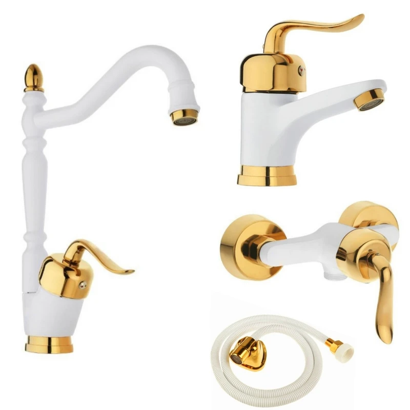 ست شیرآلات ادرینا مدل روکو مجموعه 4 عددی