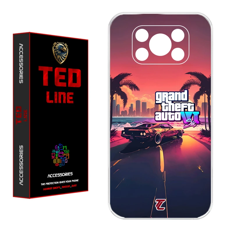 کاور تدلاین طرح جی تی ای 6 کد 1189 مناسب برای گوشی موبایل شیائومی Poco X3 / X3 Pro / X3 NFC